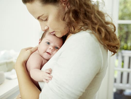 Foto baby kalmeren 540x407